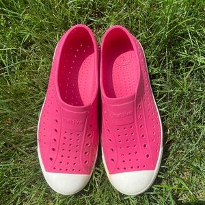 Native Jefferson Sneakers  ,Hot Pink, J4